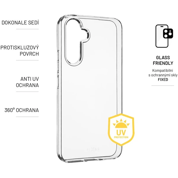 FIXED Slim AntiUV TPU kryt Samsung Galaxy A54 5G číry - Puzdra - Obrázok Z6IQ100501