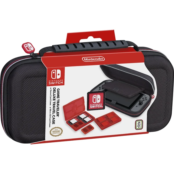 Bigben Luxusné cestovné puzdro čierne (Switch) - Puzdra - Obrázok Z6JH100201