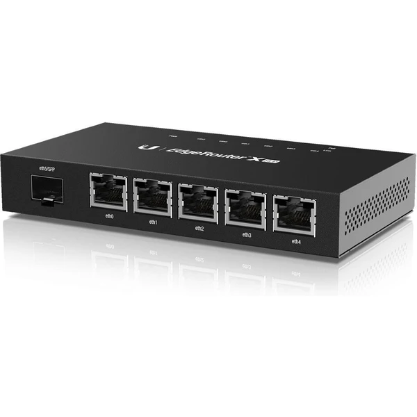 Ubiquiti Edge X SFP router čierny - Wi-Fi routery - Hlavný obrázok