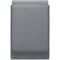 Woolnut kožené Sleeve puzdro pre 16" MacBook Pro šedé - Puzdra
