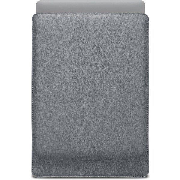 E-shop Woolnut kožené Sleeve puzdro pre 16" MacBook Pro šedé