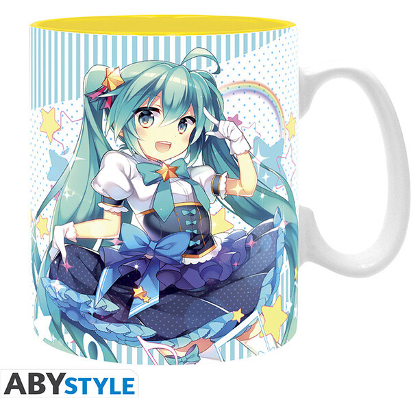 Hrnček Abysse Corp Hatsune Miku - Miku Melody 460 ml
