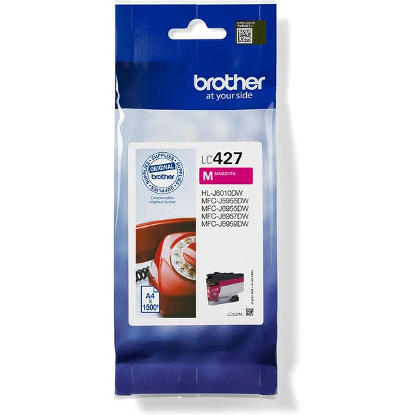 Brother LC427M atrament purpurový - Tonery - Obrázok Z75E000O01
