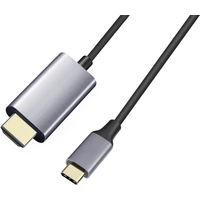 PremiumCord USB-C/HDMI kábel 4K 1,8m čierny - Káble a redukcie