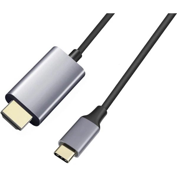 PremiumCord USB-C/HDMI kábel 4K 1,8m čierny - Káble a redukcie - Hlavný obrázok