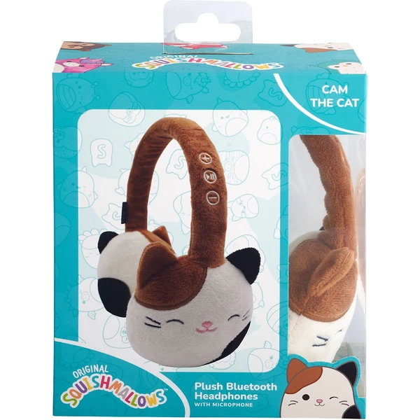 Lazerbuilt bezdrôtové slúchadlá Squishmallows - Cameron (plyšové) - Slúchadlá - Obrázok Z7BG000K01