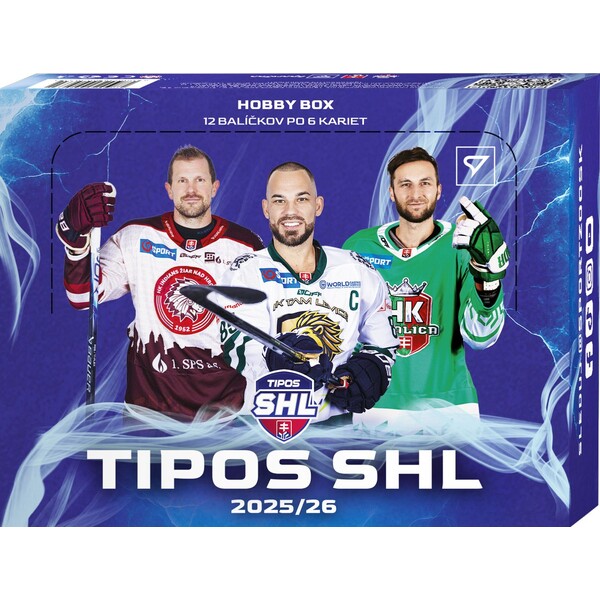 Hokejové karty SportZoo Tipos SHL 2025/26 Hobby Box - Hokejové karty - Hlavný obrázok