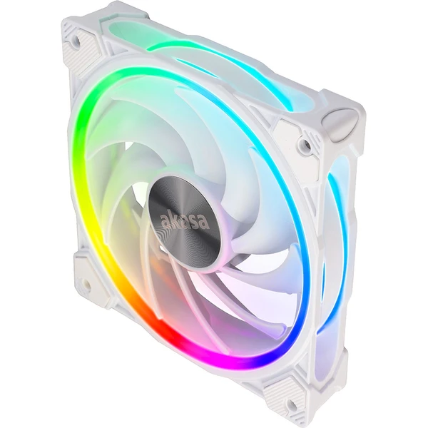 Akasa SOHO AR 120mm ARGB biely - Ventilátory pre PC - Hlavný obrázok