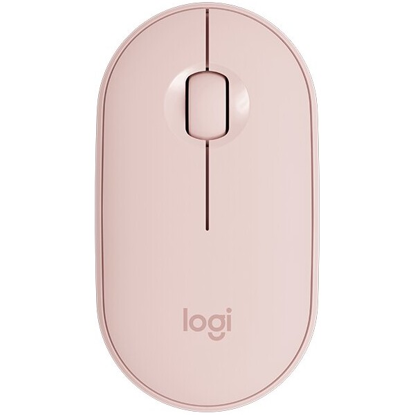 Logitech M350 bezdrôtová myš ružová