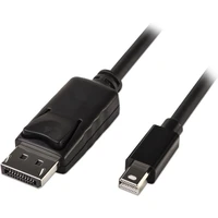 PremiumCord Mini DisplayPort/DisplayPort 1.2 kábel 4K 1m čierny - Káble a redukcie