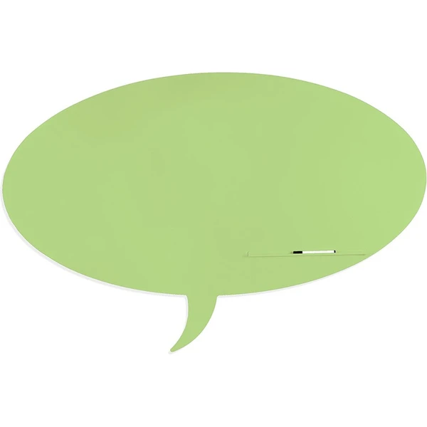 Rocada Skin Shape Talk 6440-230 magnetická tabuľa zelená RAL 230 - Magnetické tabule - Hlavný obrázok