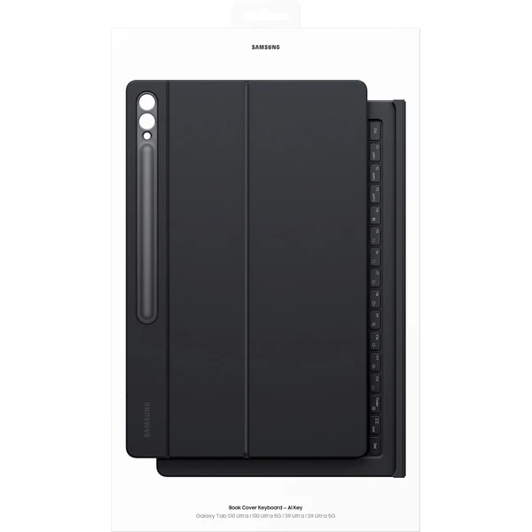 Samsung Cover Keyboard púzdro s klávesnicou Galaxy Tab S10 Ultra/S9 Ultra čierne - Puzdra s klávesnicou - Obrázok Z8N9000N01