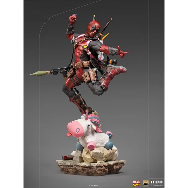 Soška Iron Studios - Deadpool Deluxe BDS Art Scale 1/10 - Marvel Comics - Sochy a sošky - Obrázok Z8PJ100201