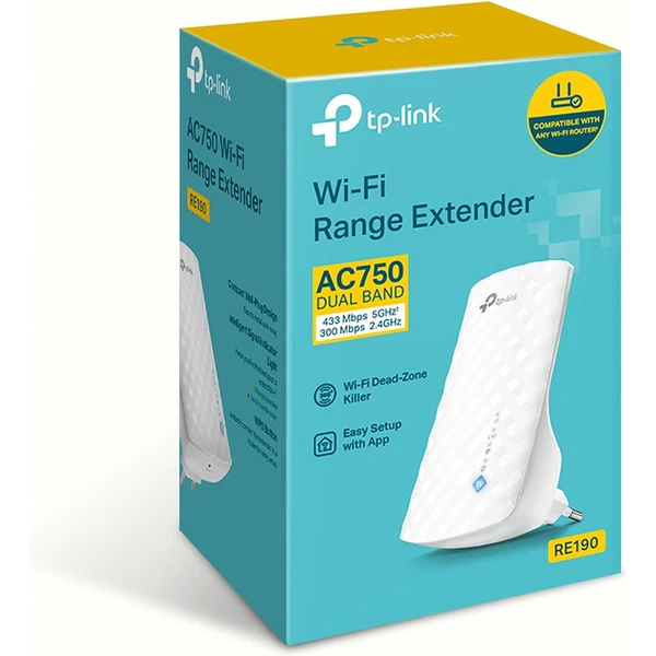 TP-Link RE190 extender - Wi-Fi extendery - Obrázok Z8QN600301