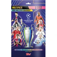 Futbalové samolepky Topps Champions League 2025 Multipack (5 balíčkov) - Futbalové karty