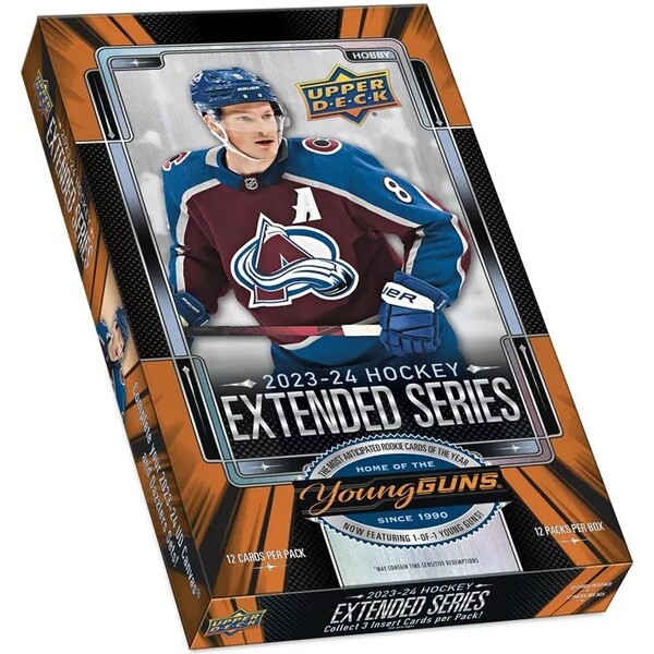 Hokejové karty 2023-24 Upper Deck Extended Series Hockey Hobby Box