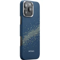Pitaka Tactile Woven Case kryt iPhone 16 Pro Max Galaxy StarPeak Milky Way - Puzdra