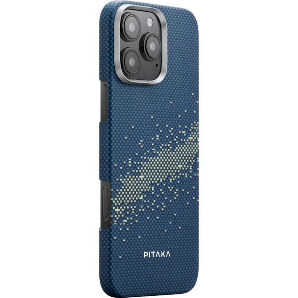 Pitaka Tactile Woven Case kryt iPhone 16 Pro Max Galaxy StarPeak Milky Way - Puzdra - Hlavný obrázok