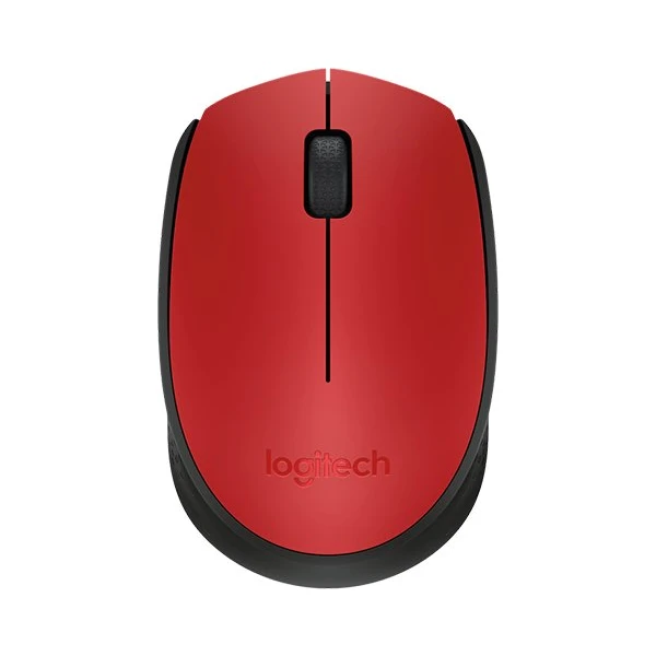 Logitech Wireless Mouse M171 červená - Myši - Hlavný obrázok