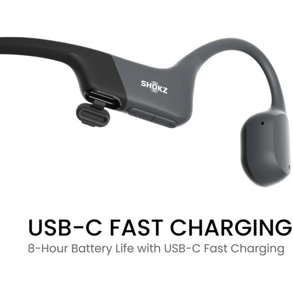 Shokz OpenRun Mini (USB-C) bezdrôtové slúchadlá čierna - Slúchadlá - Obrázok Z9TA000N01