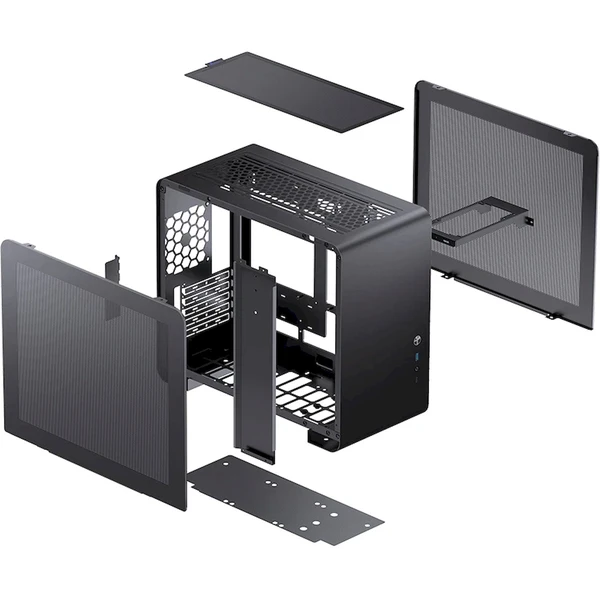Jonsbo U4 Mini Mesh čierna - Počítačové skrine - Obrázok Z9TD000K01