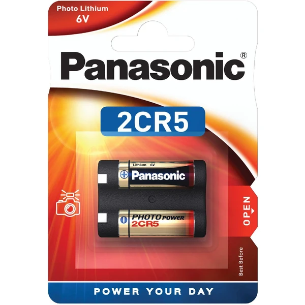 Panasonic 2CR-5L lítiová Foto batéria (1ks) - Batérie - Hlavný obrázok