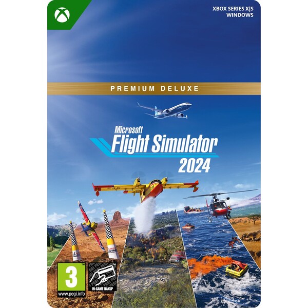 Microsoft Flight Simulator 2024 - Premium Deluxe Edition (PC/Xbox Series) (SK)