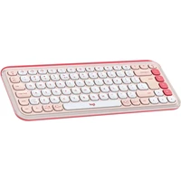 Logitech POP ICON KEYS (US) klávesnica ružová - Klávesnice