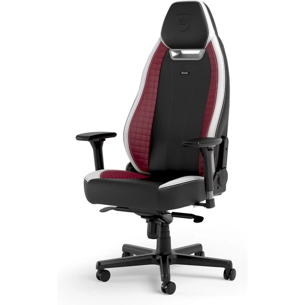 noblechairs LEGEND herné stoličky čierno bielo červená - Stoličky - Hlavný obrázok