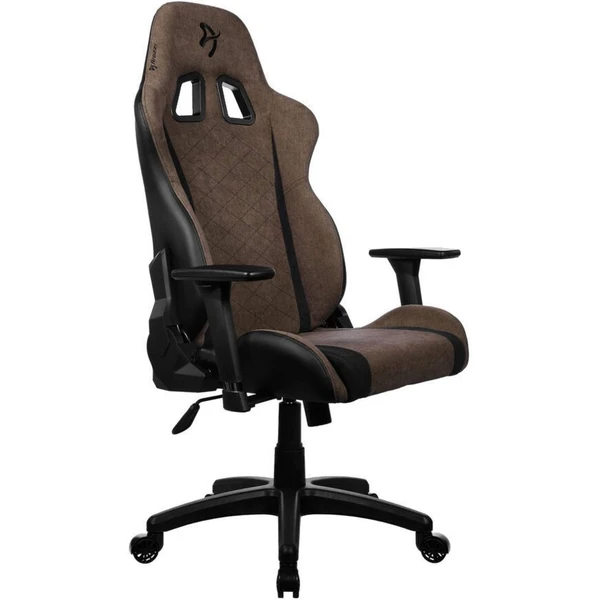 AROZZI AVANTI Soft Fabric herná stolička hnedá - Stoličky - Obrázok ZC4D000O01