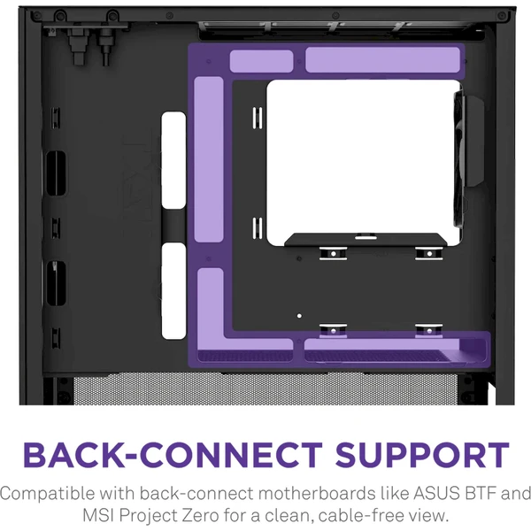 NZXT H3 Flow čierna - Počítačové skrine - Obrázok ZC7K000K01