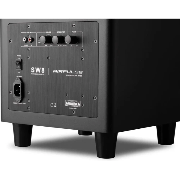 Edifier Airpulse SW8 Subwoofer čierny - Reproduktory - Obrázok ZCLF000K01