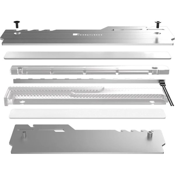 Jonsbo NC-3 ARGB RAM chladič strieborný - Chladiče - Obrázok ZCOJ000K01