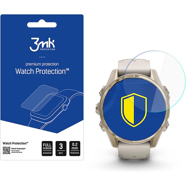 3mk ochranné sklo Watch Protection FlexibleGlass pre Garmin Fénix 8 Amoled 43mm