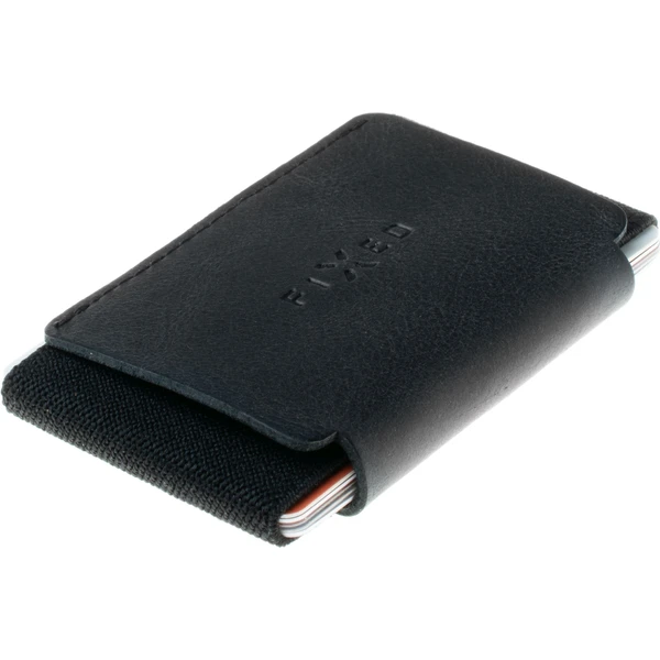 FIXED Tiny Wallet Kožená peňaženka z pravej talianskej kože Torcello čierna - Peňaženky - Obrázok ZDN6000601