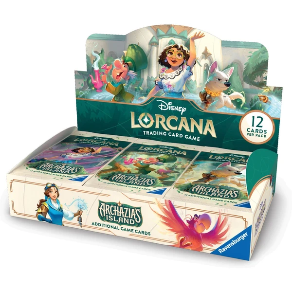 Disney Lorcana: Archazia's Island - Booster Pack Display 24 ks - Disney Lorcana TCG - Hlavný obrázok