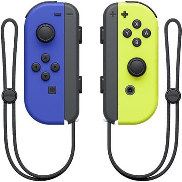E-shop Nintendo Joy-Con Pair modrý/neónovo žltý
