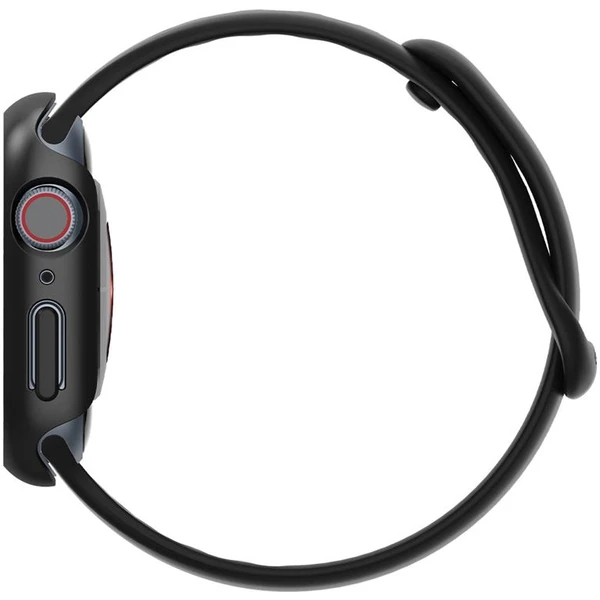 Spigen Thin Fit puzdro Apple Watch 9/8/7 (41mm) čierne - Puzdra - Obrázok ZF1PF00101