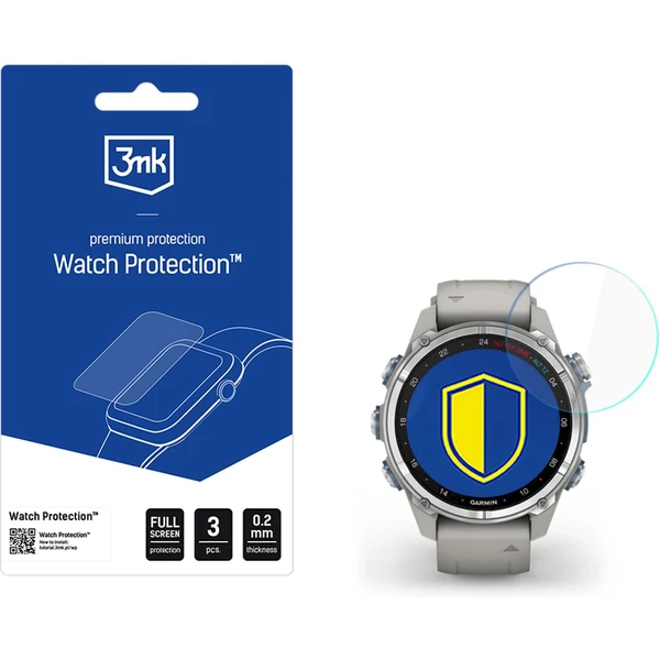 3mk Watch Protection FlexibleGlass ochranné sklo Garmin Descent Mk3 / Mk3i (43mm) - Ochranné fólie a sklo - Hlavný obrázok