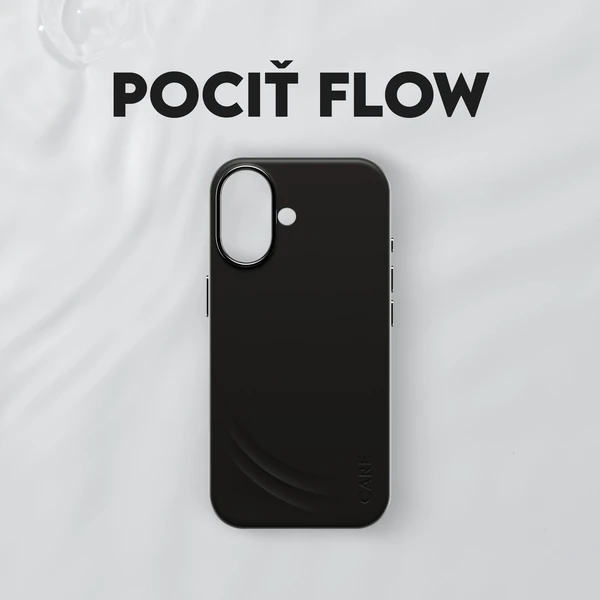 PanzerGlass® CARE Flow kryt s MagSafe Apple iPhone 17 čierny - Puzdra - Obrázok ZGDH000K01
