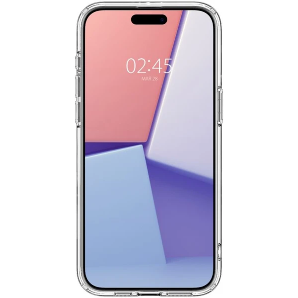 Spigen Ultra Hybrid MagFit kryt iPhone 15 Pro zero one biely - Puzdra - Obrázok ZGHA000601