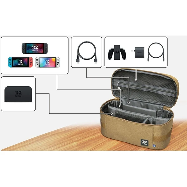 HORI taška Compact Carry All (NSW/NSW2/OLED) piesková - Tašky - Obrázok ZGYL000K01