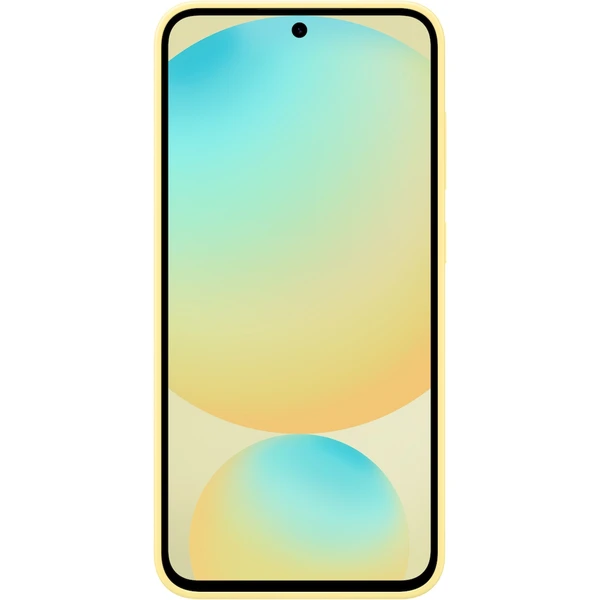Samsung Silicone Case ochranný kryt Galaxy S24 FE žltý - Puzdra - Obrázok ZH78000K01
