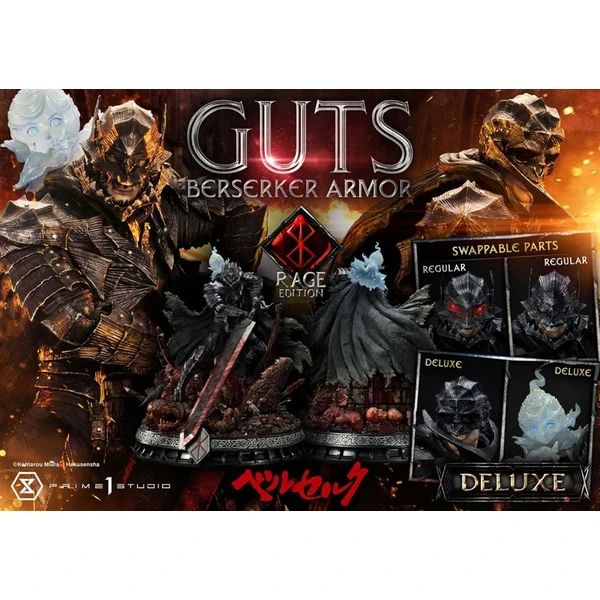 Soška Prime 1 Studio Berserk - Guts Berserker Armor (Rage edícia - Deluxe verzia) 75 cm - Sochy a sošky - Obrázok ZHJH000K01