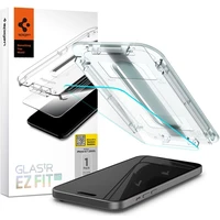 Spigen Glass tR EZ Fit HD tvrdené sklo iPhone 16/15 číre - Ochranné fólie a sklo