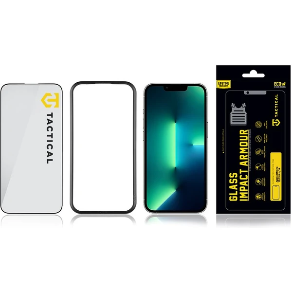Taktické sklo Impact Armour pre Apple iPhone 13/13 Pro/14/16e/17e - Ochranné fólie a sklo - Obrázok ZI50000N01