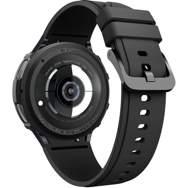 Spigen Liquid Air púzdro Samsung Galaxy Watch6 Classic 47mm matne čierne - Puzdra - Obrázok ZIV3000N01