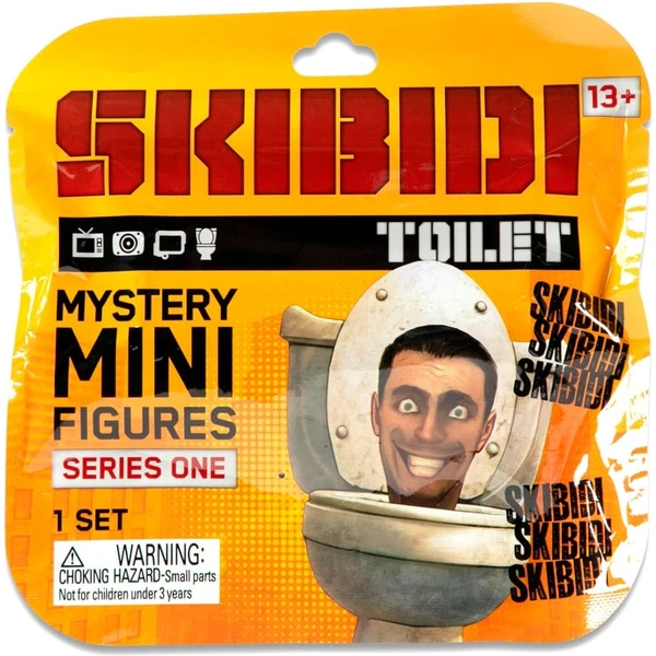 Minifigúrka Bonker Toys Skibidi Toilet Series 1 - 6 cm - Figúrky - Hlavný obrázok