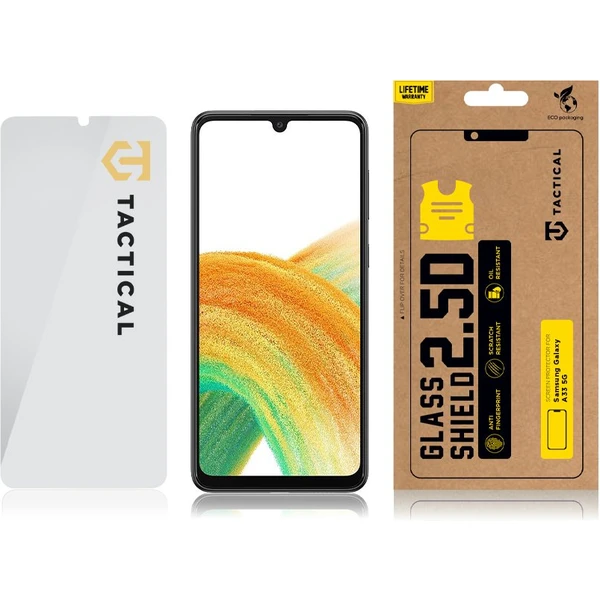 Tactical Glass Shield 2.5D sklo pre Samsung Galaxy A33 5G číre - Ochranné fólie a sklo - Obrázok ZJMH100501
