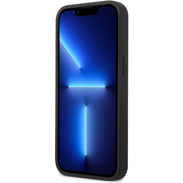 Guess PU 4G Metal Logo kryt iPhone 14 Plus sivý - Puzdra - Obrázok ZJUF100501
